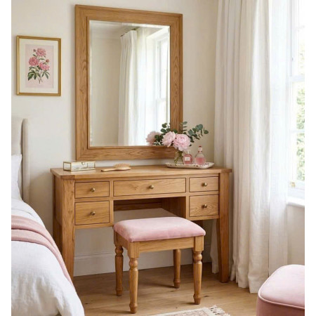Solid Oak : Khung Gương Gỗ Sồi 70 x 90cm